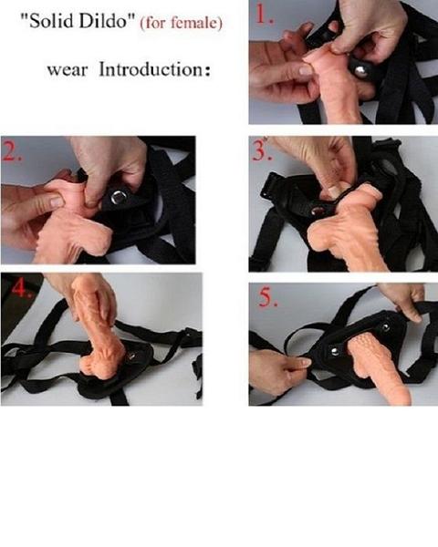 Mars Realistic Strap On Solid Dildo For Lesbian Women - Image 6