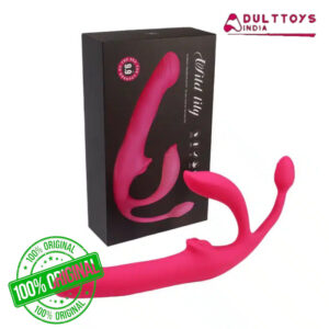 1 in 4 Lesbian Vibrator G-spot and Clitoral and Anal Stimulator with Wireless Remote