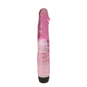 Jelly Pink Dildo Vibrator For Women