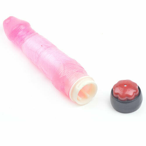 Jelly Vibration Dildo | Pink - Image 2