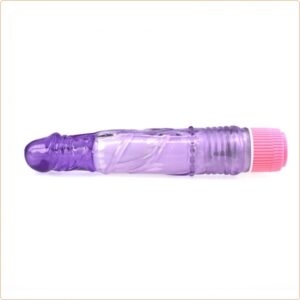 Jelly Vibration Dildo | Purple