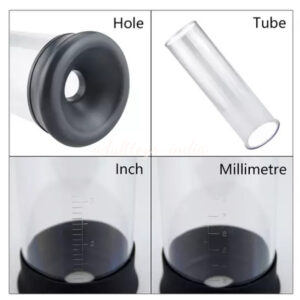 1 In 2 Grade Pussy Cap With LCD Display Penis Growth Enlarge Pump For Men