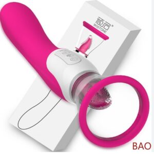 3 In 1 Pussy Licking Tongue G Spot Stimulator For Women