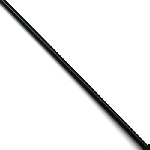 Black Stick with Black Heart Tip Luxury BDSM Spank Paddle - Image 3