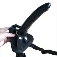 Black Strap On Without Testicle Long Dildo - Image 2