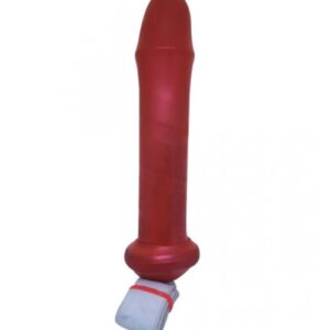 Best Solid Strap On Dildo Low Price Red Colored-No Hole