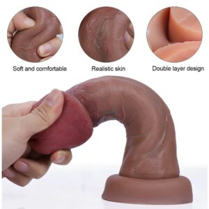 Large Size Starpon Harness With Mushroom Head Liquid Silicone Penis Dildos