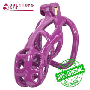 Purple Cobra Standard Chastity Kit With Pink Pussy Urethral Catheter