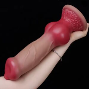 14 Inches Huge Wolf Dog Dildo Animal Realistic Dildo For Women