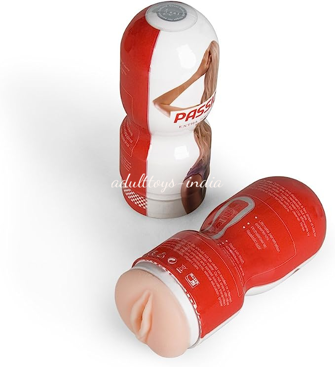 Red Passion Cup Ultra Realistic 6.3inches Male Masturbator High Pleasure - Image 3