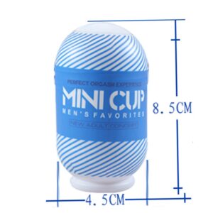MINI CUP pocket Pussy masturbator-Blue