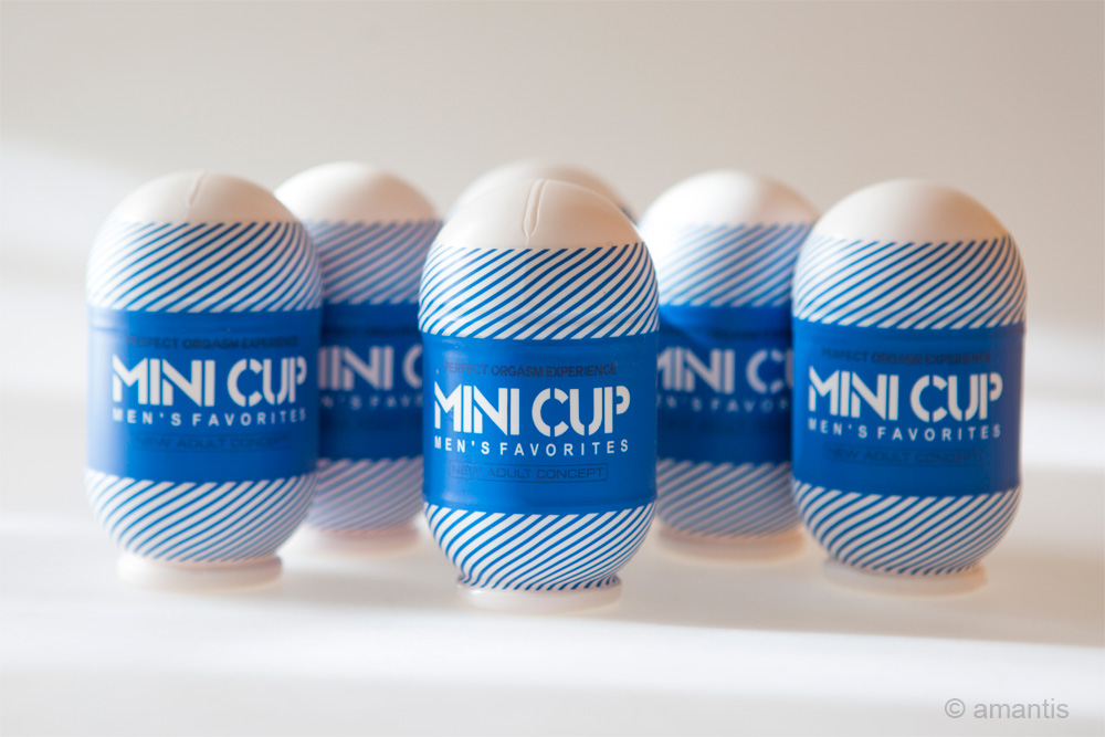 MINI CUP pocket Pussy masturbator-Blue