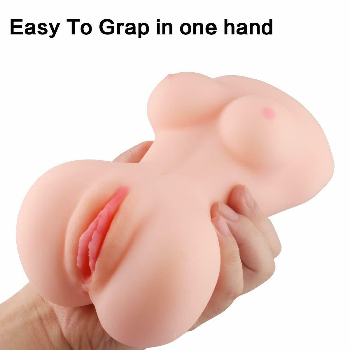 HOT!Male Masturbate Realistic Pocket Pussy Sex Toy - Image 4