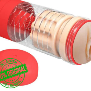 Pretty Love Emily Tongue Licking Vagina Masturbator Red