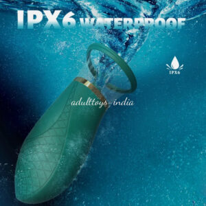 Hot Rechargeable Green Nipple Sucking and Licking Clitoral Stimulator