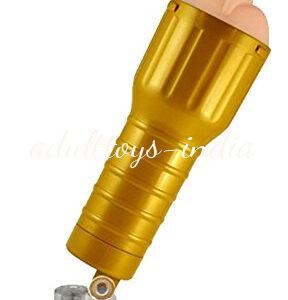 High grade Silicone Male Aircraft Cup Golden Male Masturbators Soft Realistic Pussy Suction Cup