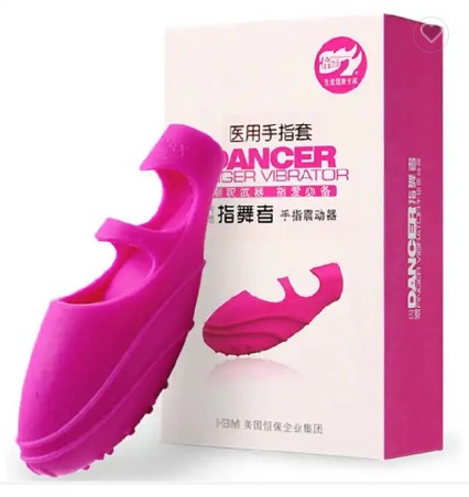 Best Clitoris Vagina Pussy Dancing Finger Vibrator Pink - Image 6
