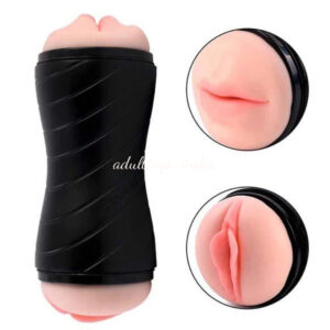 Realistic Vagina and Mouth Sex Toy For Men