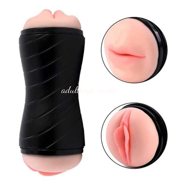 Realistic Vagina and Mouth Sex Toy For Men - Image 8