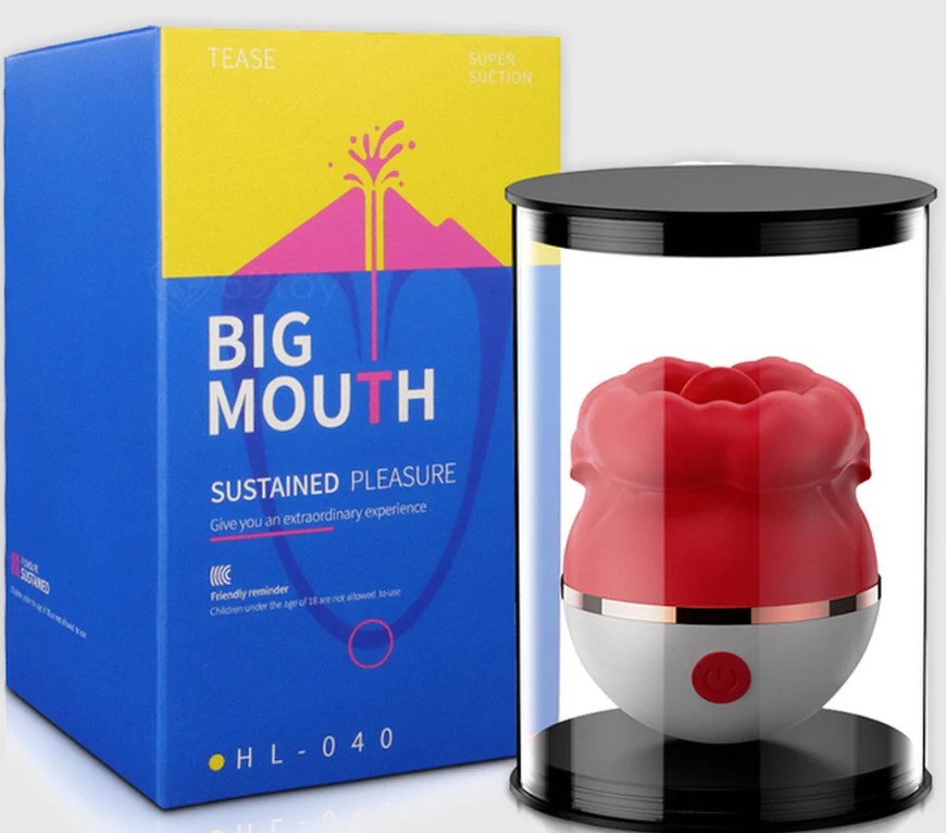 1st Big Mouth Red Powerful Clit Sucker Vibrator Nipple Vagina G-Spot Massager Stimulation Oral Sex Toys - Image 8