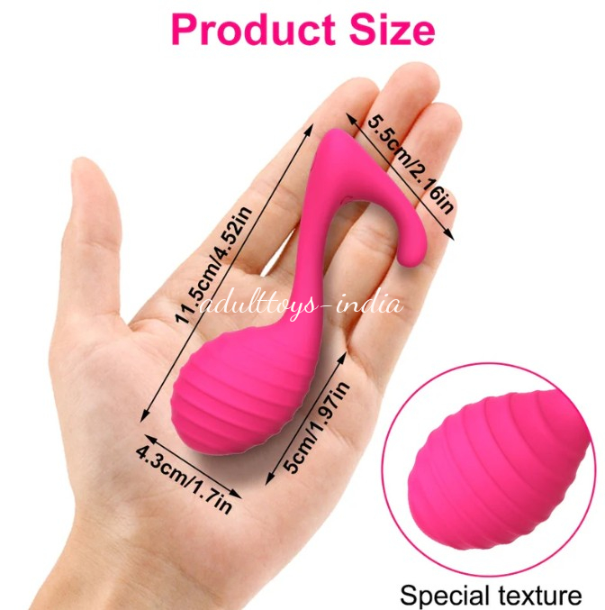 Music Note Pink App Control silicone Vibrator 9 speeds - Image 6