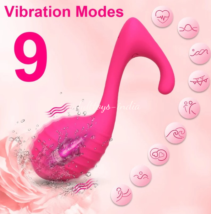 Music Note Pink App Control silicone Vibrator 9 speeds - Image 2