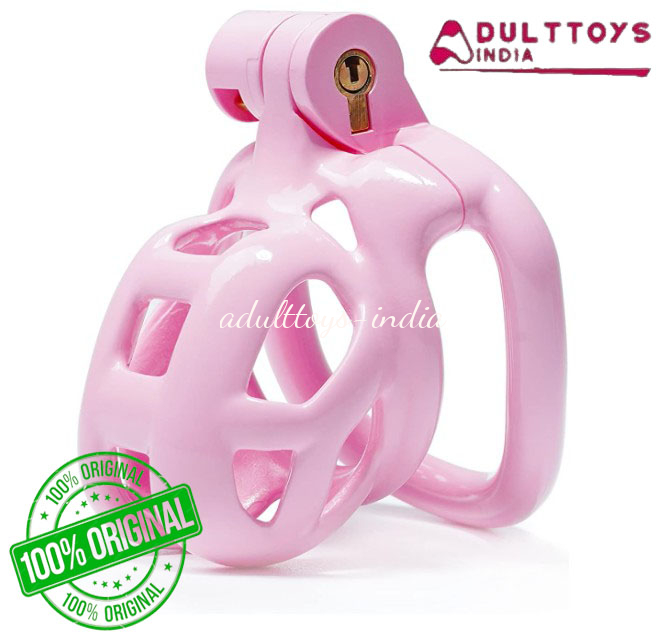 Premium Quality Pink NUB Chastity Cock Cage Kit For Men