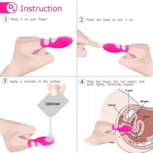 Best Clitoris Vagina Pussy Dancing Finger Vibrator Pink