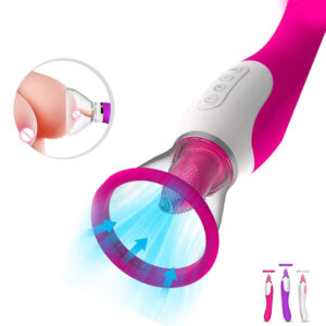 3 In 1 Pussy Licking Tongue G Spot Stimulator For Women