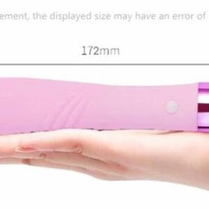 18cm Long G spot stimulator USB rechargeable Waterproof Dildo Vibrator -Pink