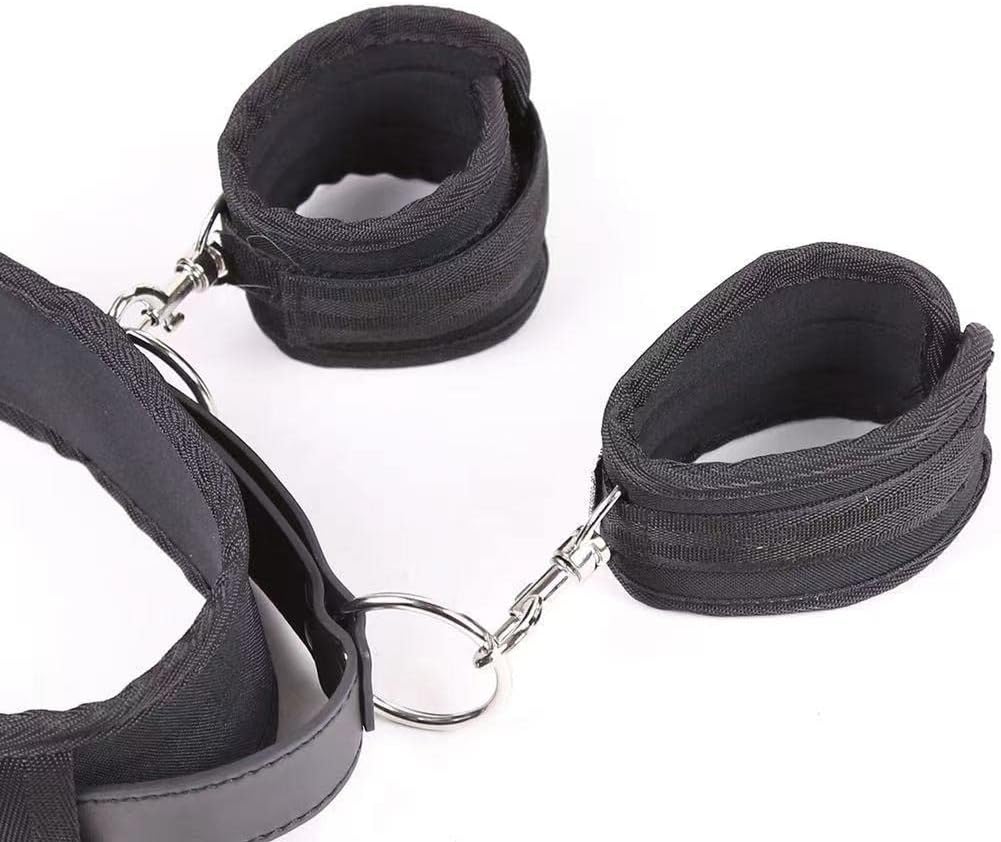1st Grade Hand made Adjustable Comfortable Bed Sex Handcuffs Ankle Cuffs Set Sex Play - Image 4