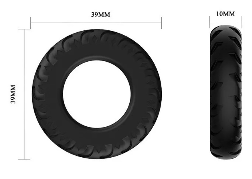 Delay and Erection Silicone Titan Powerful Cock Ring - Image 4