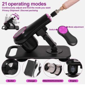 Upgraded Wireless Remote Control Fucking Sex Machine For Women