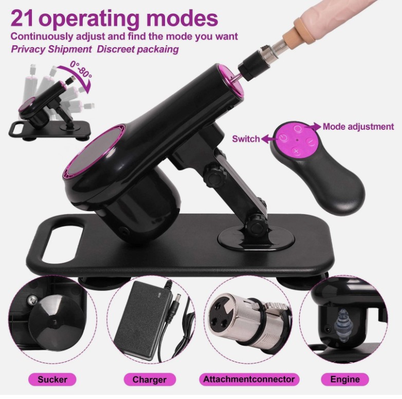 Upgraded Wireless Remote Control Fucking Sex Machine For Women - Image 3