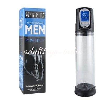 LCD Display Male Penis Enlargement Pump With USB Charging