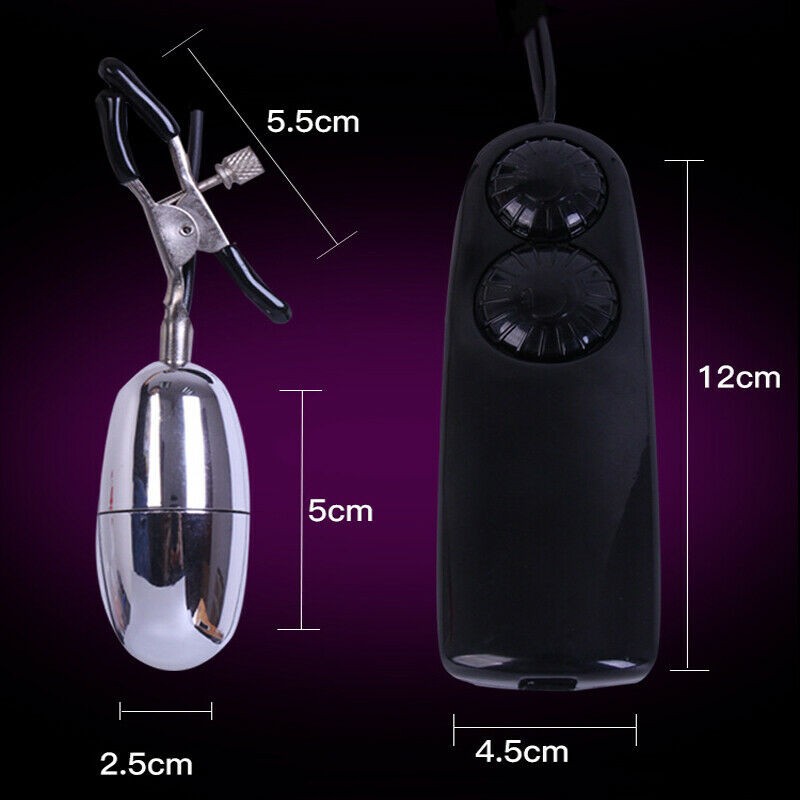 Nipple Vibrator Nipple Clamps Breast Massage Sex Toys for Women - Image 5