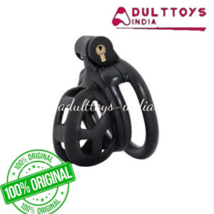Black New Upgraded NUB Lock Core Chastity Device For Men