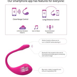 LOVENSE Lush 2 , Improved Long Distance Bluetooth Remote Reach Partner & App Control