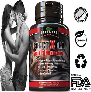 Male Ennancement Erect Xtra Pills For Men | 60 Capsules