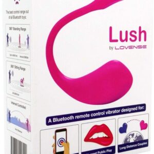 LOVENSE Lush 2 , Improved Long Distance Bluetooth Remote Reach Partner & App Control
