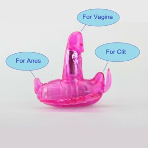 18 Function Remote Control Vibrating Panties USB Butterfly Vibrator Sex Toy Wearable Dildo