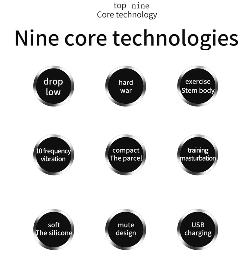 Penis Powerful Vibration Glans Trainer Male Stroker India - Image 5