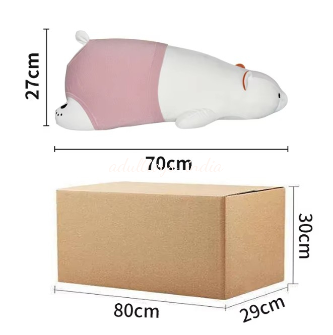 Discreet Dildo Polar Bear Pillow Remote Control Sex Machine For Women - Image 9