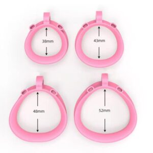 Pink Nano Cobra 6.0 new style upgraded version Chastity Cage For Men