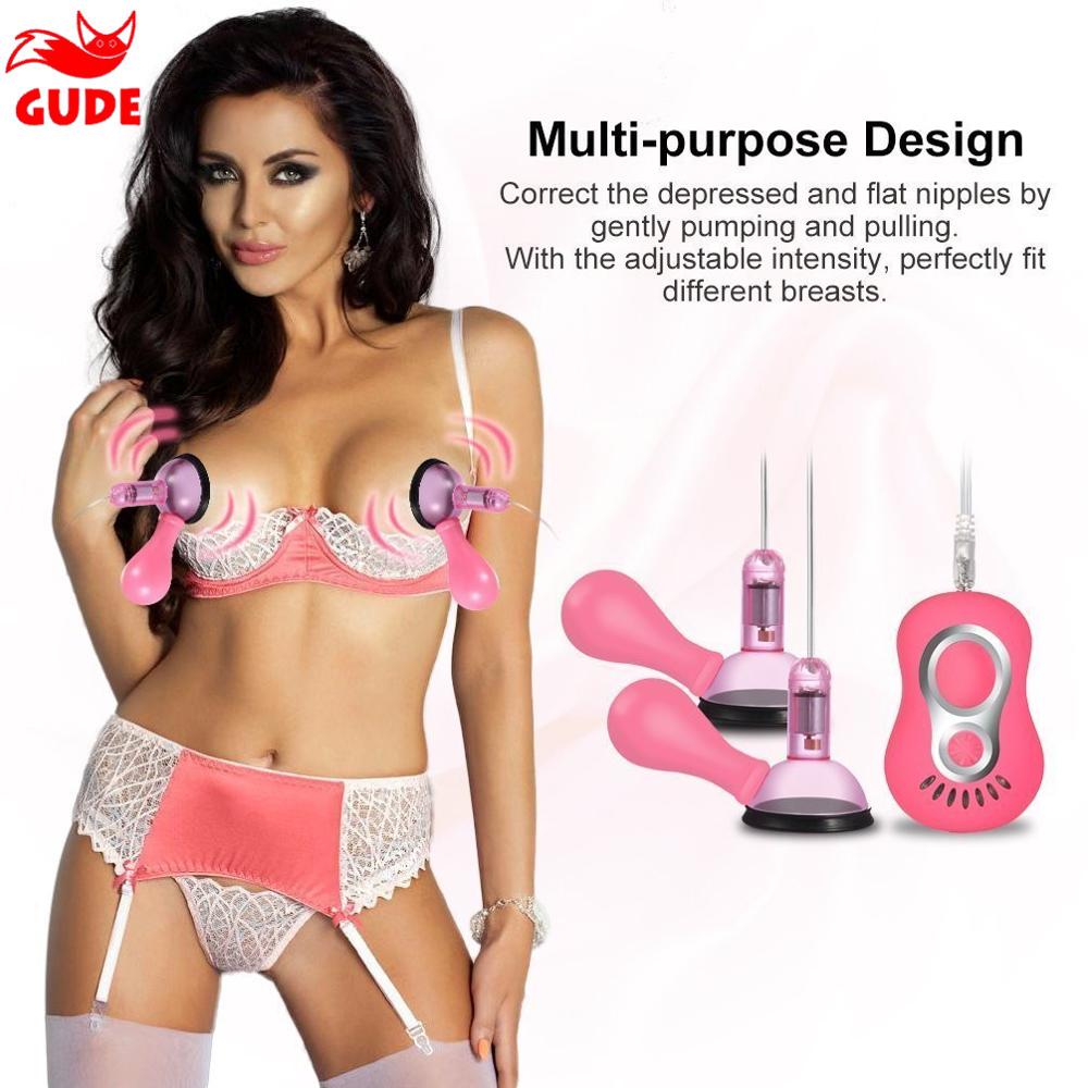 7 functions Vibrating nipple pump Vibrator, Sucker, Breast Massager Sex Toys for Woman - Image 4