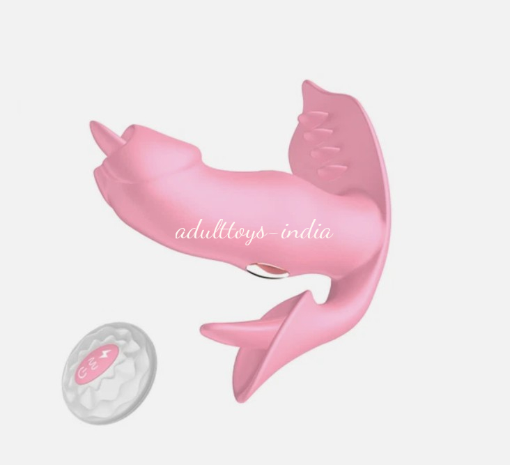 Remote Control Wearing Female Masturbator Invisible Tongue Licking Electric Shock Vibrator - Image 4