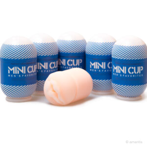 MINI CUP pocket Pussy masturbator-Blue