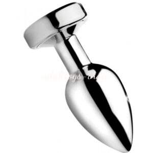 A Sparks Light Up Rainbow LED Aluminum Anal Plug India -Small