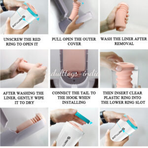 Pretty Love Aby Anus Automatic Thursting Masturbator For Men