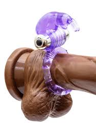 Rabbit Vibrating Cock Ring for Him and Her with Removable Bullet